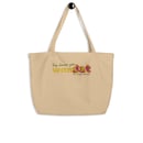 Image 2 of Large organic tote bag- You know you wandat