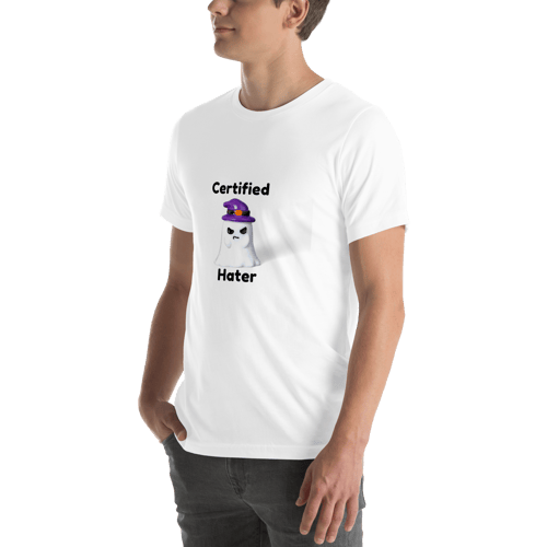 Image of Unisex Certified Hater T-Shirt