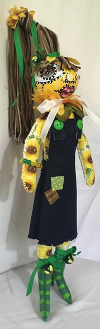 Image 2 of Sunflower Gourd Doll