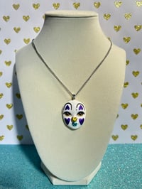 Lillie chain necklace (purple variant)