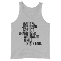 Image 4 of East Detroit Streets Men's Tank Top