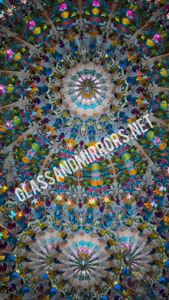 Image of Spiral Clouds Jumbo Wand Aura Kaleidoscope