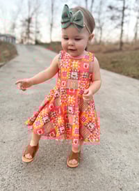 Image 1 of Berry Gardens Twirl Dress