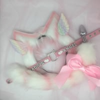 Image 1 of Angel 😇 kitten petplay set 🐱