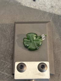 super sparkly green clover