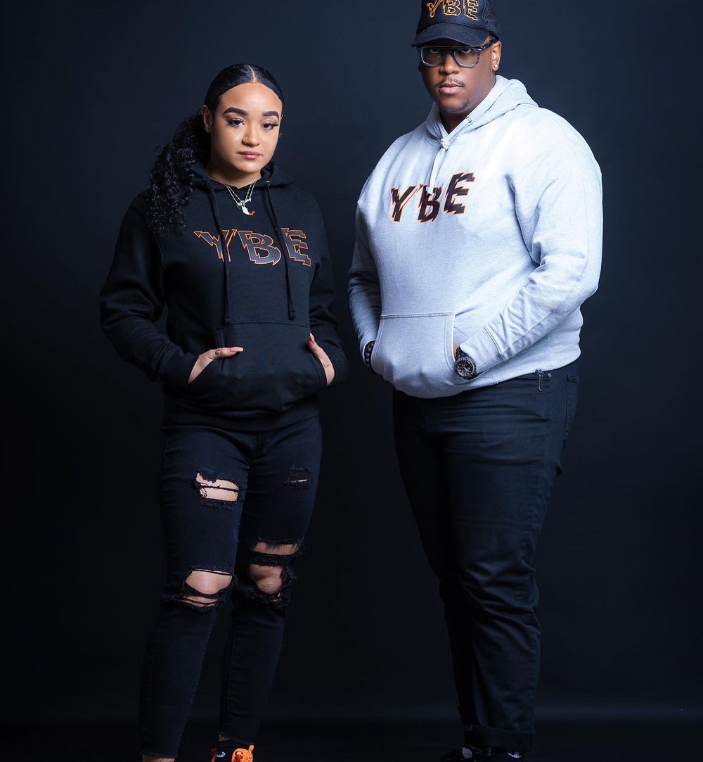YBE 3D Effect Hoodie SP Grey