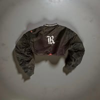 Image 3 of R Royal Cropped Bomber Jacket 