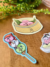 Kirby Foodie Stickers