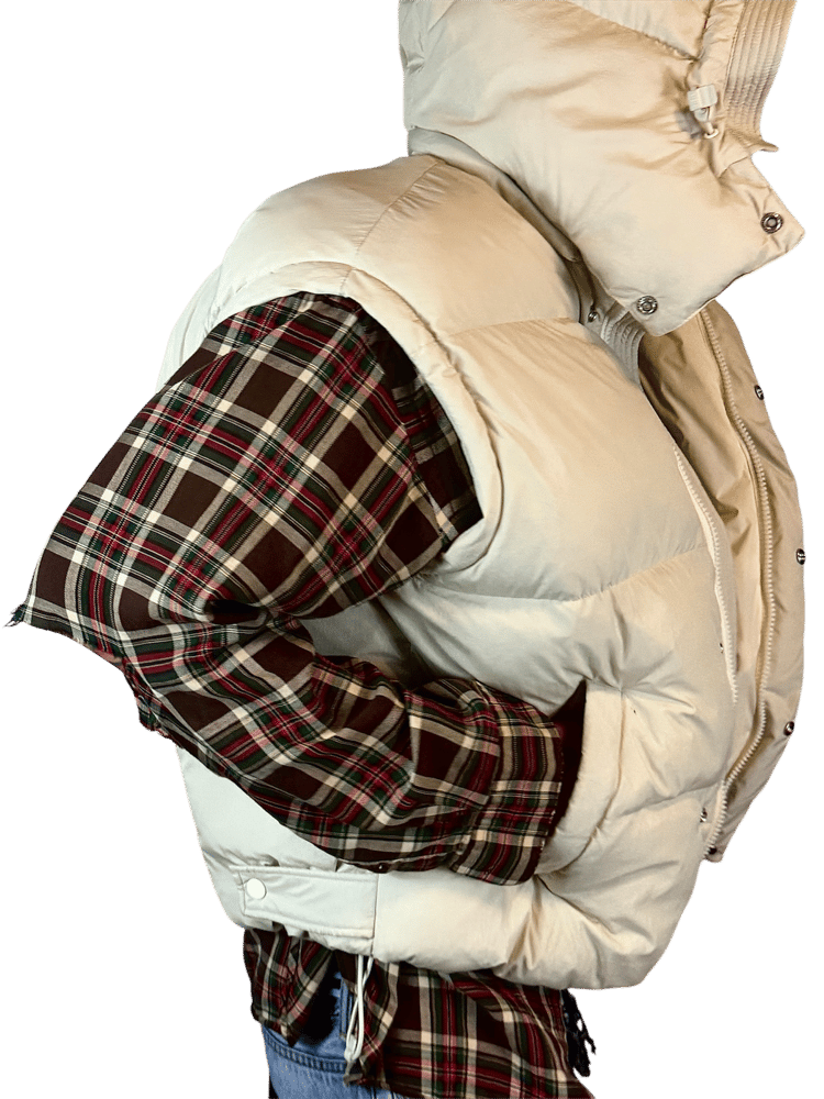 Image of Diesel 'Rolfy's' Adjustable Puffer Vest 