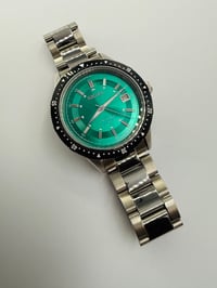 Image 5 of Seiko Presage Automatic men’s Watch Green Dial Date Stainless Steel Diver Style