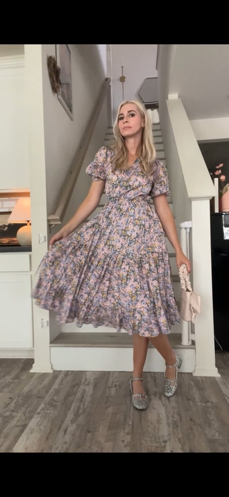 Image of Spring flowers dress 