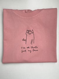 Image 1 of DAT FACE SHIRT /BWSR003T