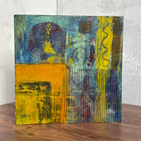 Image 2 of ART - “Look Up” - Oil & Cold Wax Abstract 