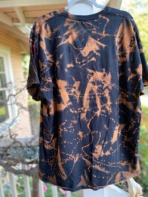 Image of Lets Go Girls Orca Bleach Dye Shirt 2