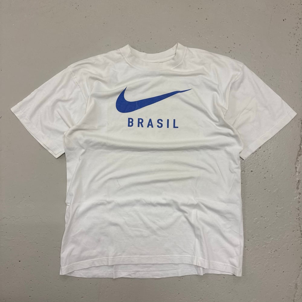 Image of 1990s Nike Brazil T-Shirt, Size Large