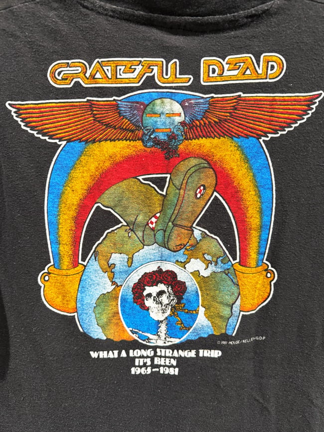Grateful Dead 1981 Long Strange Trip T-Shirt - Fits M