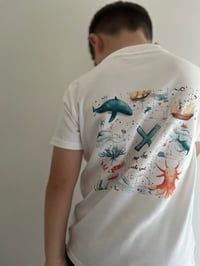Image 1 of X Marks the Spot Map T-shirt 