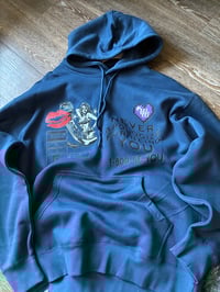 Image 2 of Blue Pillow Talk Hoodie 
