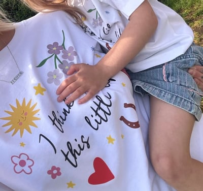 Image of I think I like this little life kids tee