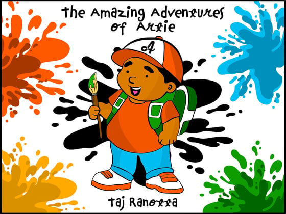 Image of The Amazing Adventures of Artie (children’s book)