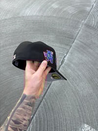 Image 3 of  HOLOGRAM BLACK MULTI TONE PITTSBURGH PIRATES CUSTOM FITTED CAP