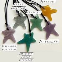 Image 2 of 90’s Star Cord Necklace 