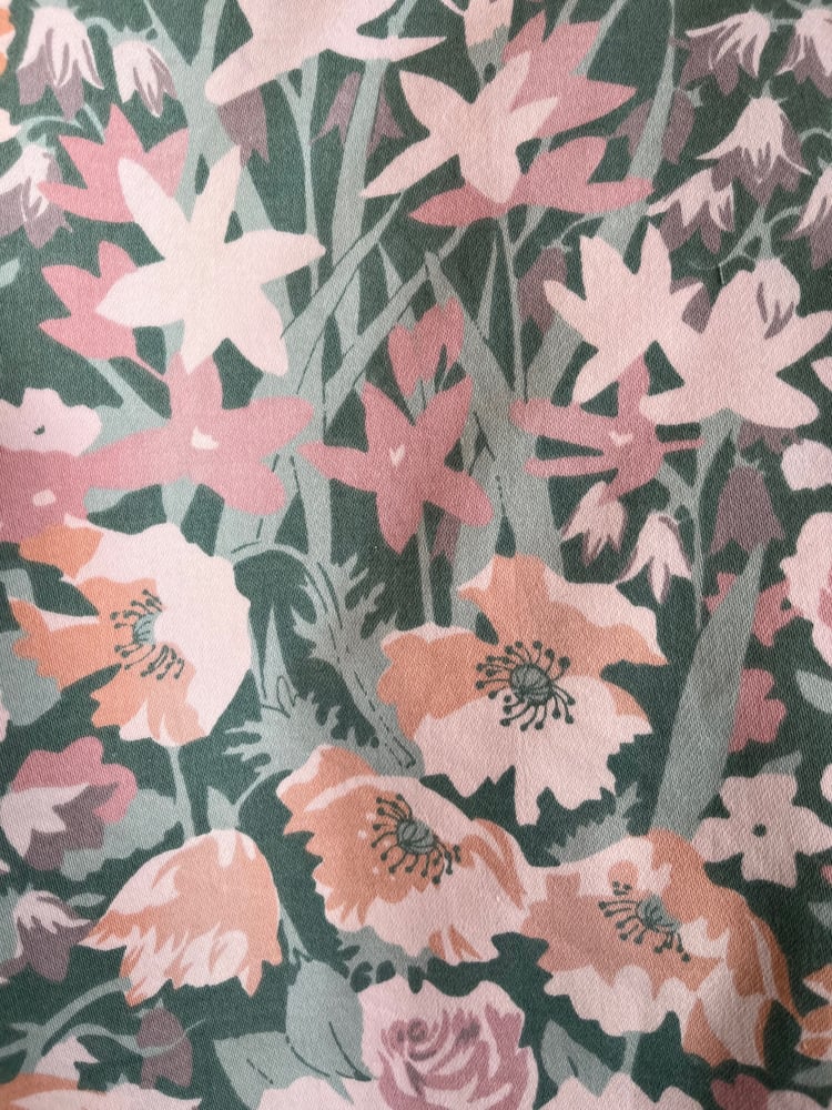 Image of Kort jakke med blomsterprint (s-l)