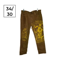 Image 1 of J.Crew Slim Fit Screw Skull Corduroys