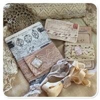 Image 5 of Vintage french Boudoir box full of vintage french sewing notions