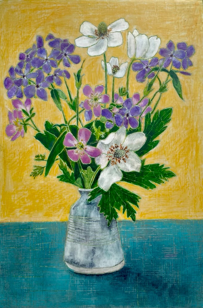 Anemone, Geranium, and Phlox | Zoe Klosterwill