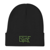 Embroidered Beanie Green