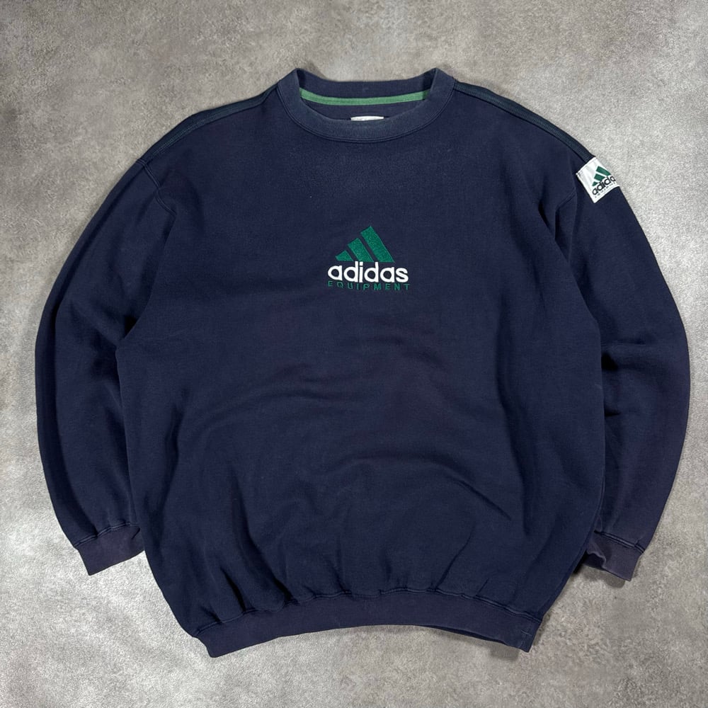 Image of 1990s Adidas Equipment Sweatshirt, Size XL