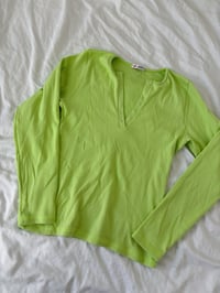 Image 2 of 00s Neon shirt // M 