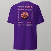 Image 2 of Basketball Court Masters" Unisex T-Shirt for Adults