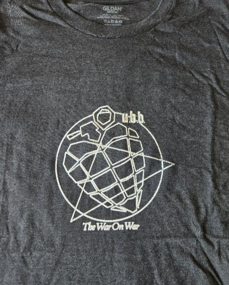 War on War Tee Dark Grey