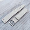 Vintage Style Salmon Strap - White