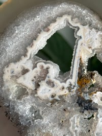 Image 12 of THIN DRUZY AGATE SLICES -BRAZIL-