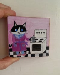 Image 6 of original painting -Good morning! coffee’s ready 