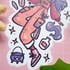 Frog Witch - A6 vinyl sticker Image 3