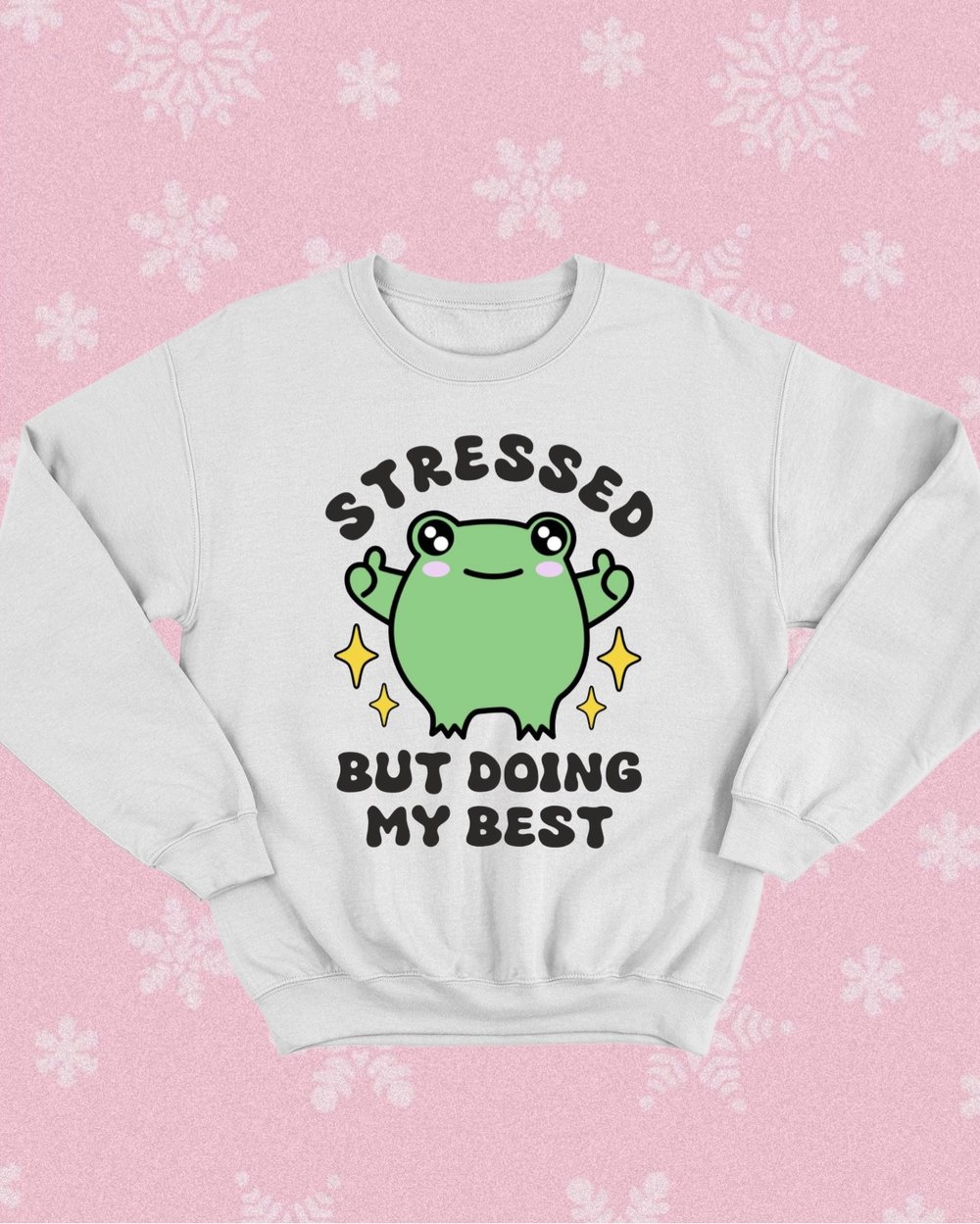 Image of Doing My Best Cute Frog