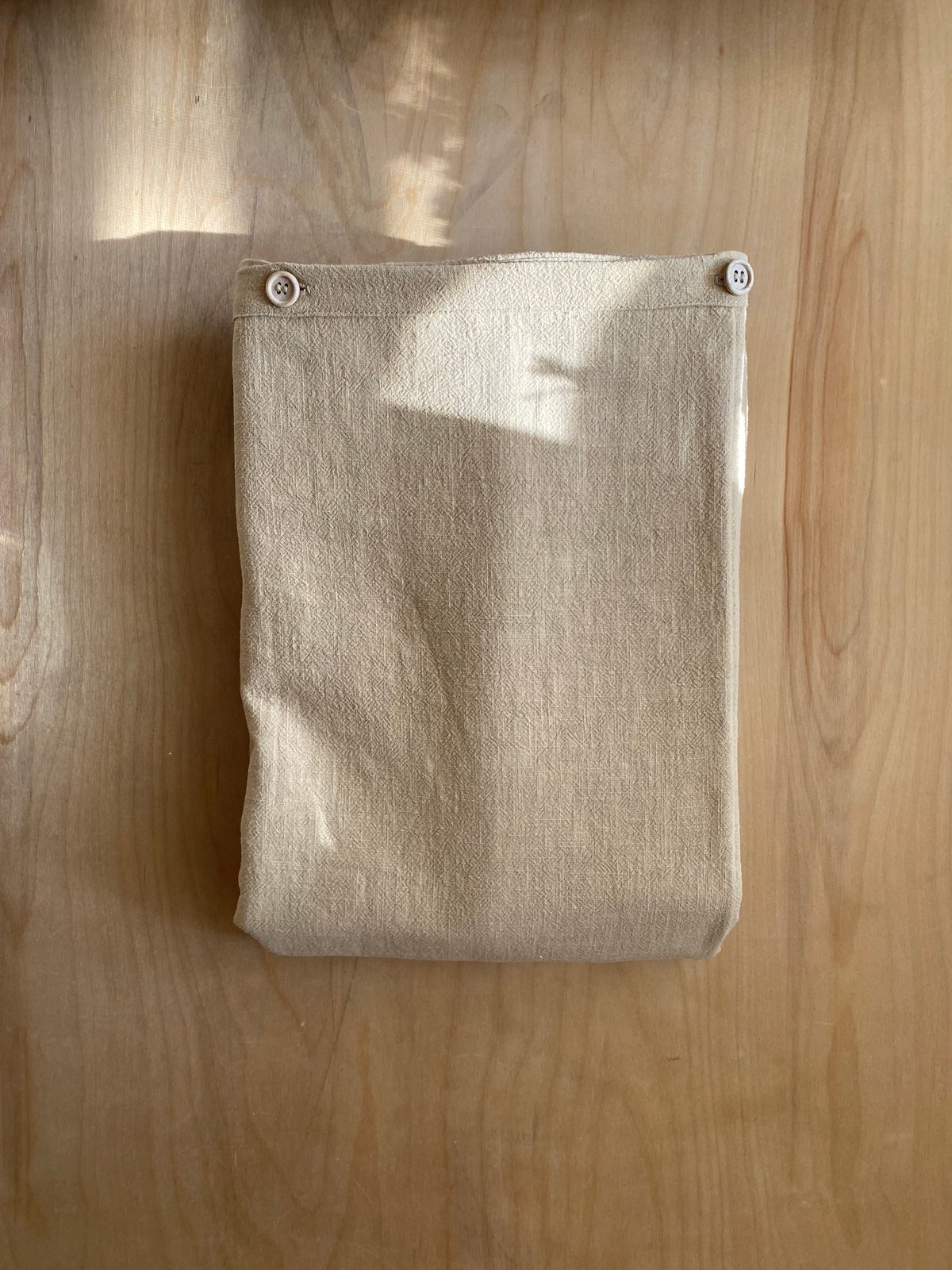 Image of linen duvet cover