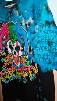 Image 2 of Graffix Tie Dye All Over Print Tee