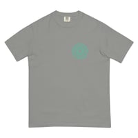 Image 2 of OOO Grey and Black Unisex Heavyweight T-shirt