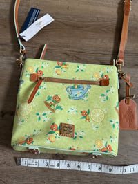 Image 2 of Disney Parks - Dooney & Bourke - Orange Bird Epcot Flower and Garden Festival 2022 Crossbody - NWT