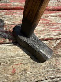 Image 2 of 2.5lb wrought/1045 dog head hammer