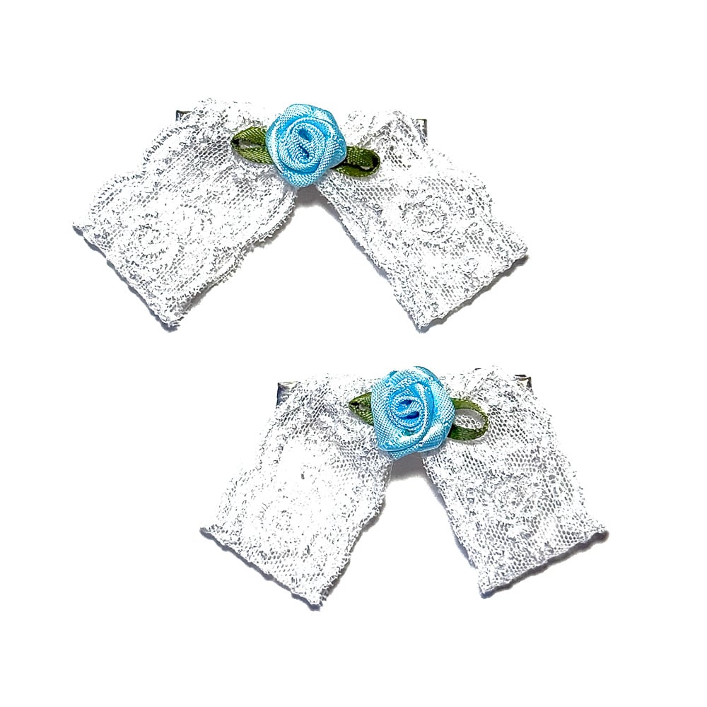 Image of Blue Rose Clips