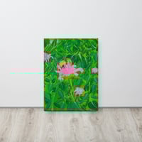 Image 3 of Pink Pollen Collection Printed Canvas