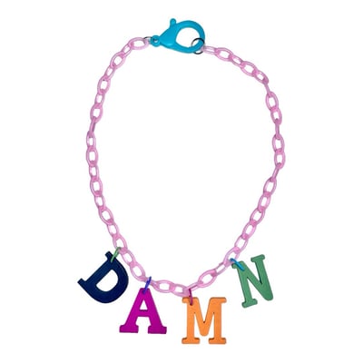 Image of “DAMN” Necklace