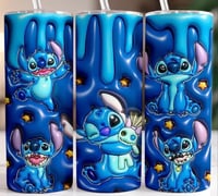 Blue stitch 20oz tumbler