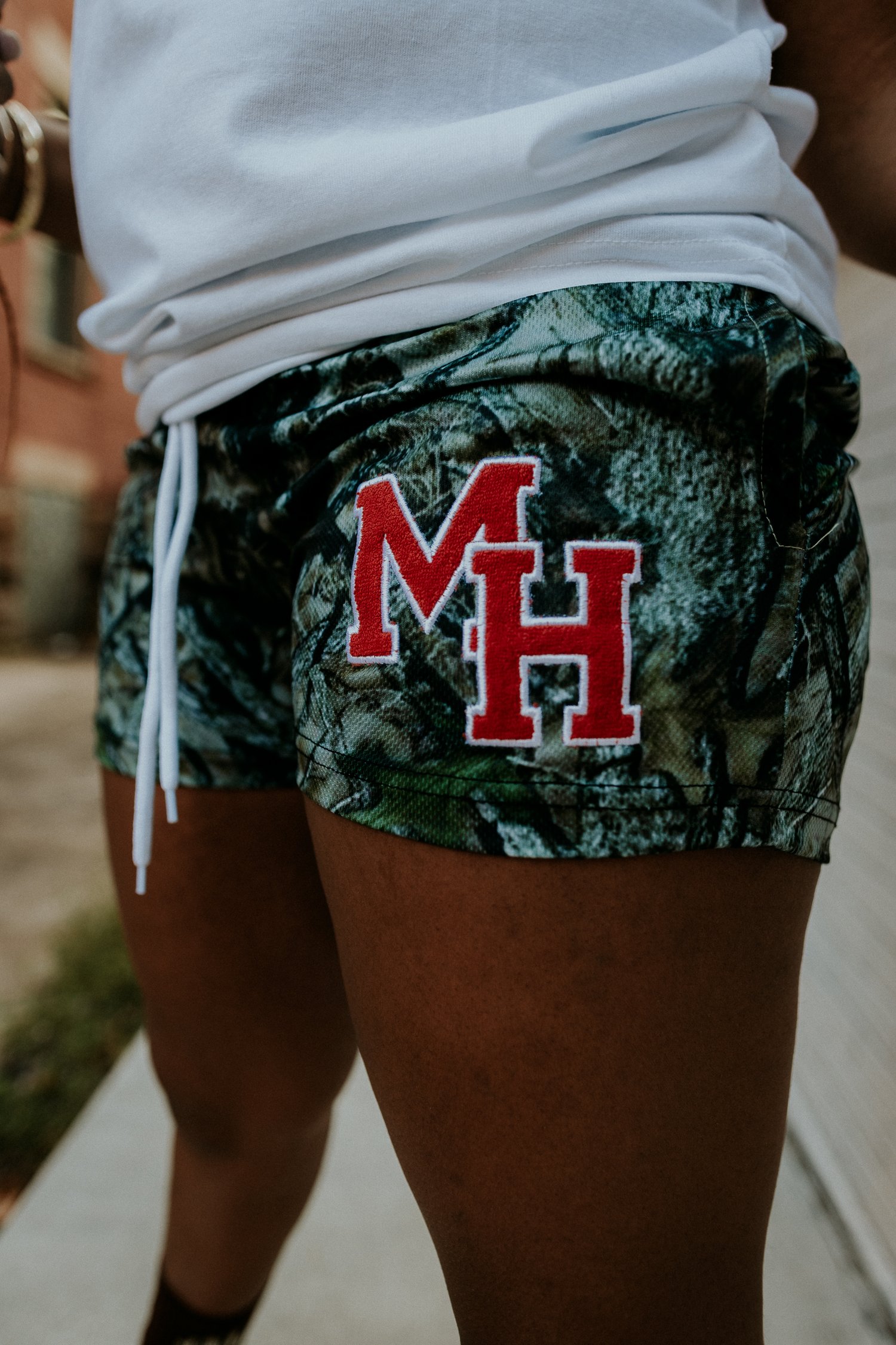 Image of Womens Hunter Camo Shorts